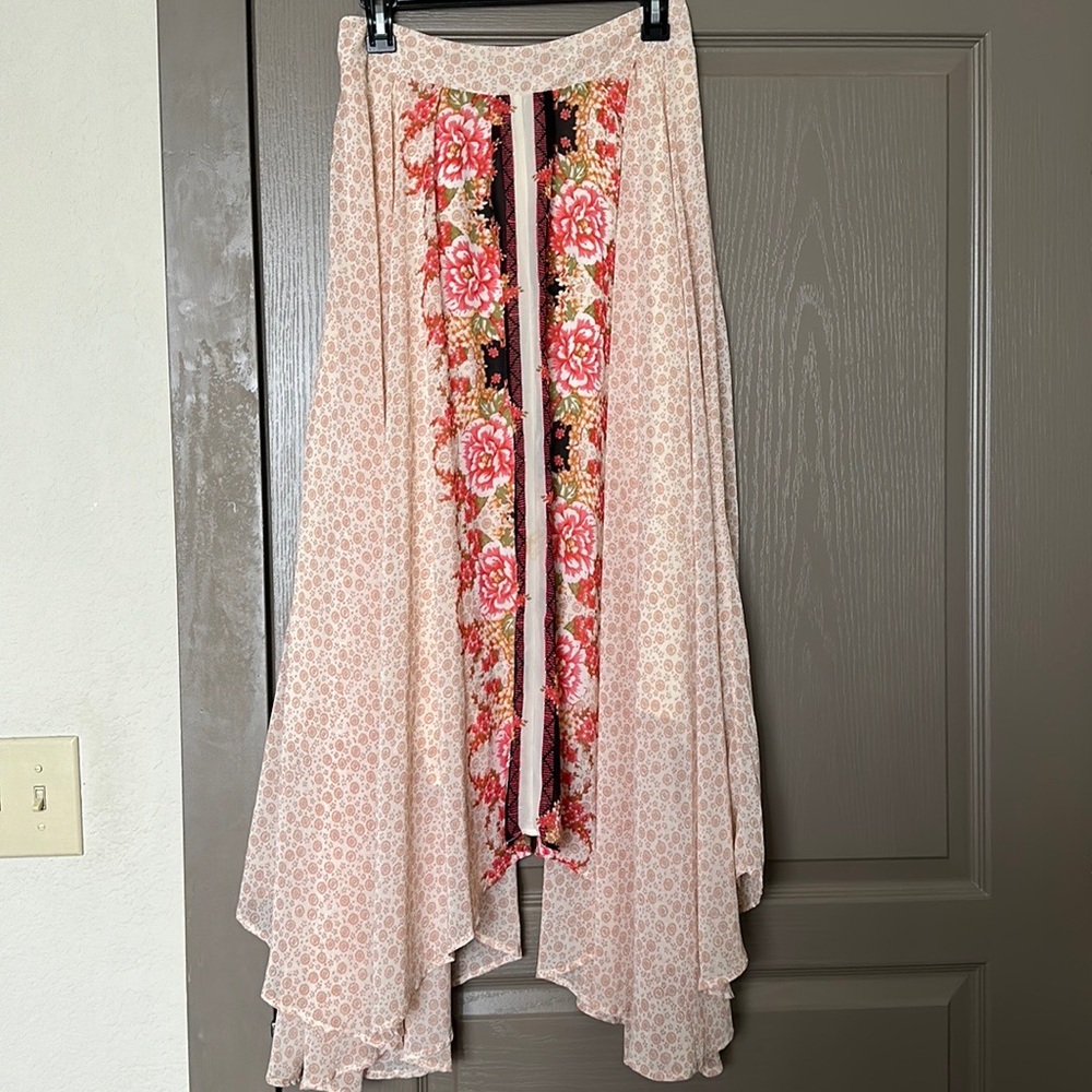Free people floral skirt